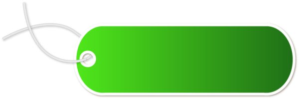 Зеленый ценник