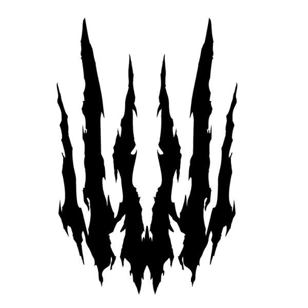 След от когтей вектор