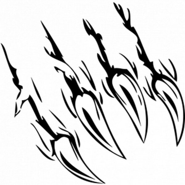 Царапины от Медвежьих когтей эскиз