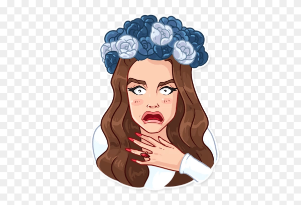 Lana del Rey стикер