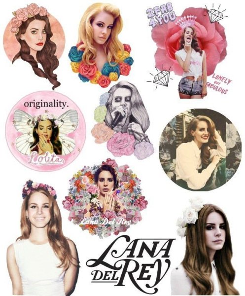 Стикеры девушки