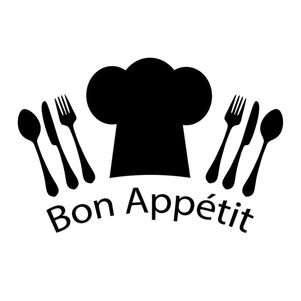 Трафарет Бон аппетит