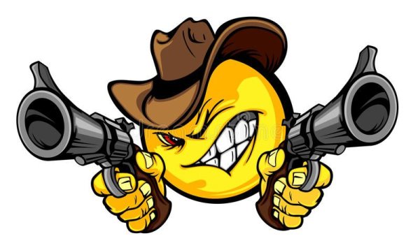 Смайлик с автоматом