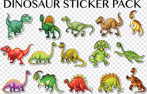 Стикеры динозавры
