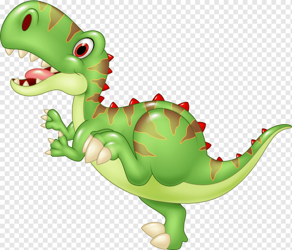 Динозавры милые на белом фоне