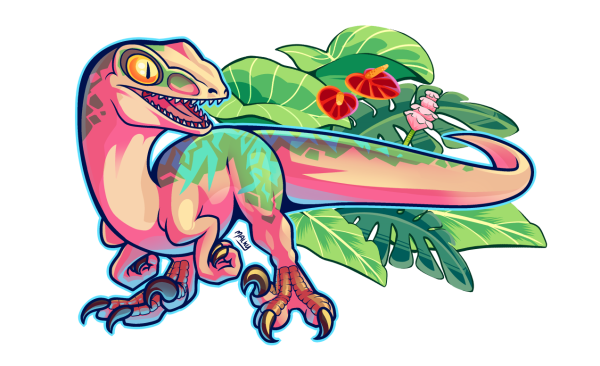 Стикеры динозавры