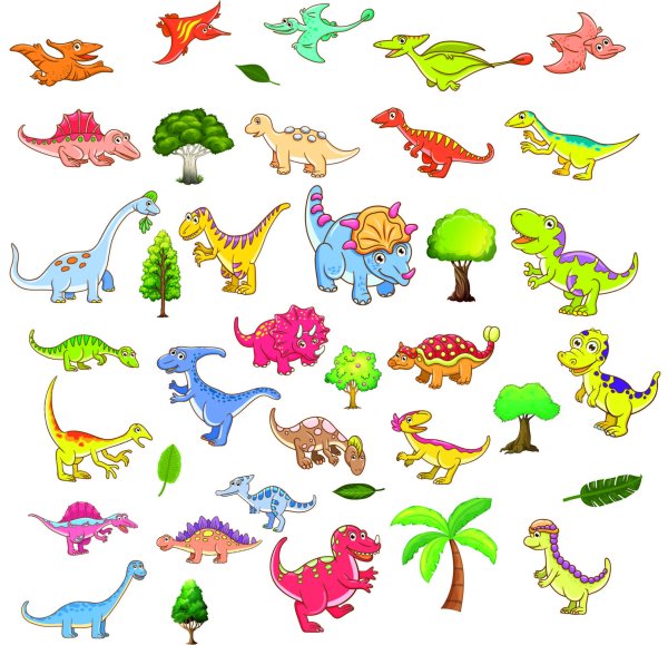 Dinosaurs Стикеры