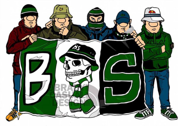 Логотипы футбольных хулиганов