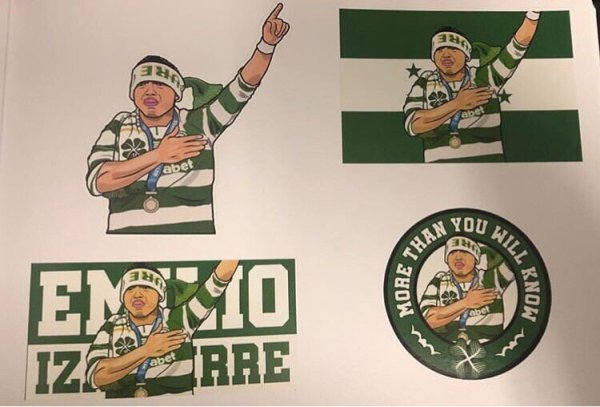 Стикеры наклейки фанатские