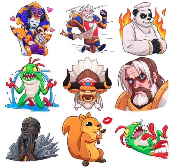 Стикеры World of Warcraft
