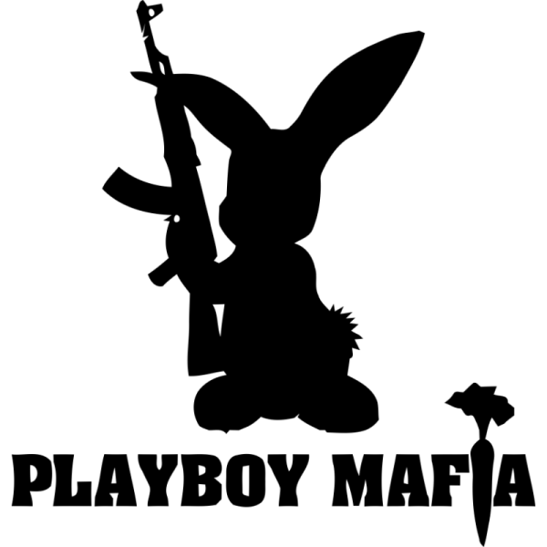 Наклейка заяц на машину