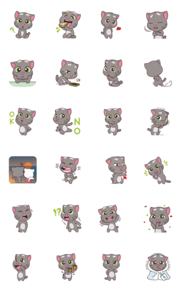 Мой говорящий том Стикеры