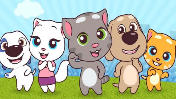 Talking Tom and friends Minis Анджела