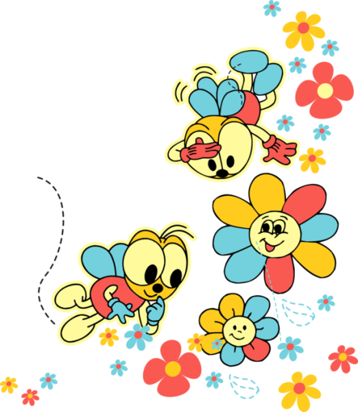 Орнамент детский на прозрачном фоне