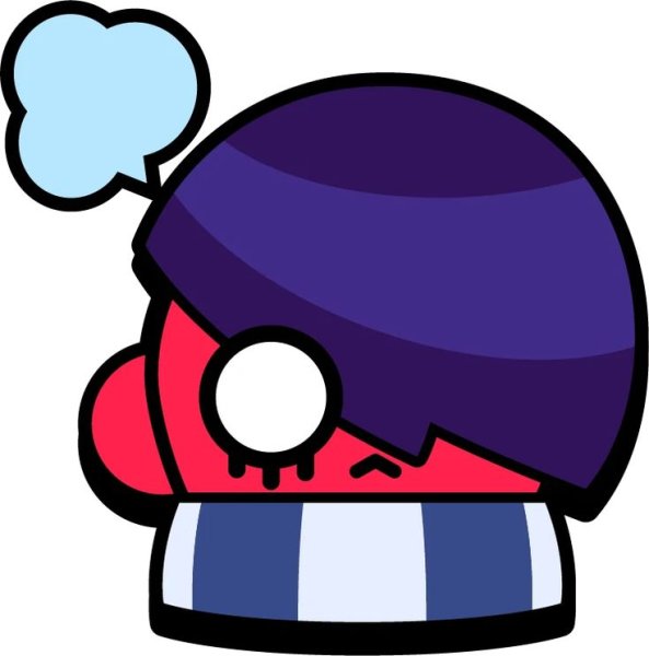 Эдгар эмодзи Brawl Stars