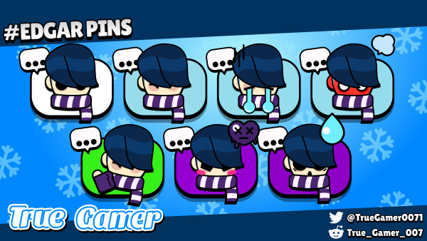 Эдгар эмодзи Brawl Stars