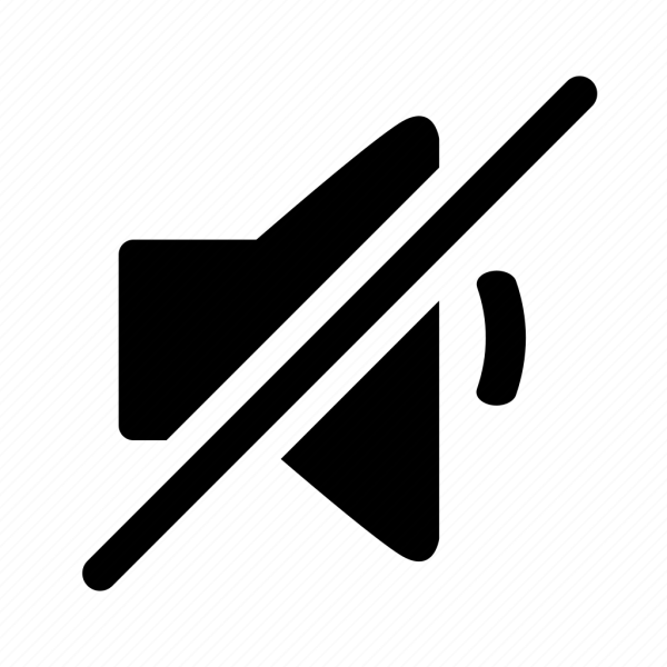 Иконка выключения звука