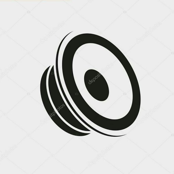 Логотип динамик сабвуфера