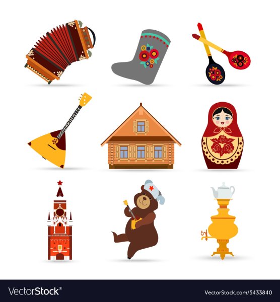 Девушка в кокошнике с автоматом