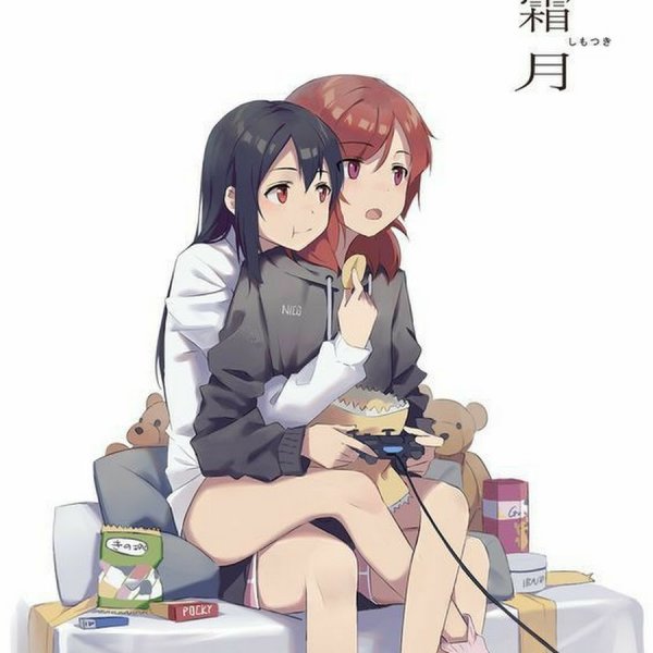 Моника DDLC Стикеры