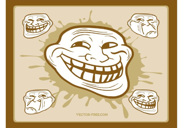 Троллфейс вектор