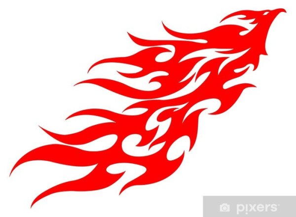 Тату эскизы трайбл Феникс