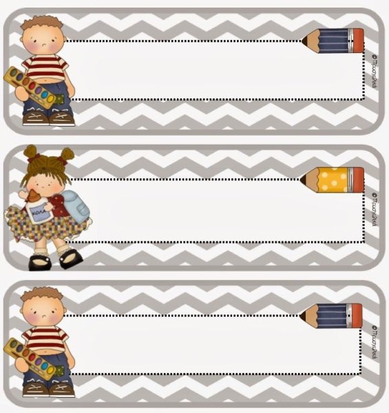 Этикетки для детской