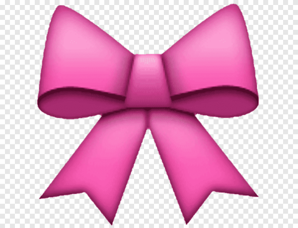 Смайлик с бантиком