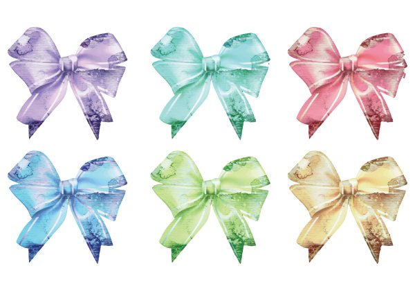 Акварельный бант