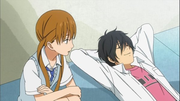 Аниме монстр за соседней партой Хару и Сидзуку