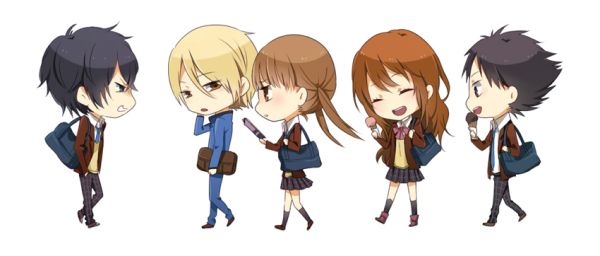 Монстр за соседней партой Манга Хару