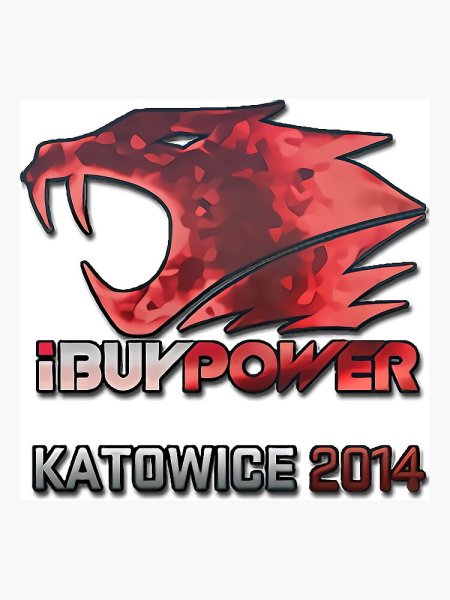 Наклейка IBUYPOWER Holo Katowice 2014