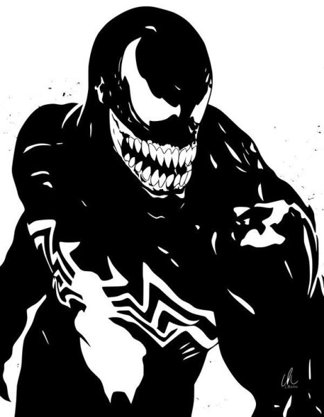 Веном знак Марвел