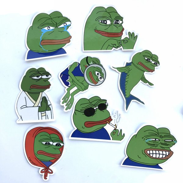 Пепе Фрог стикер