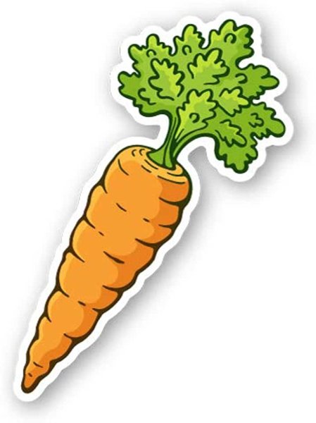 Конь морковка вектор