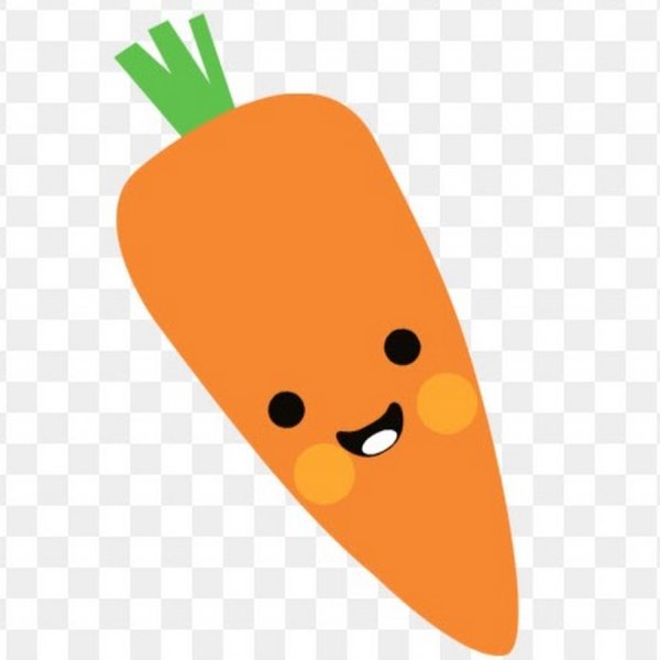 Морковки мультяшные