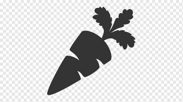 Наклейка морковь