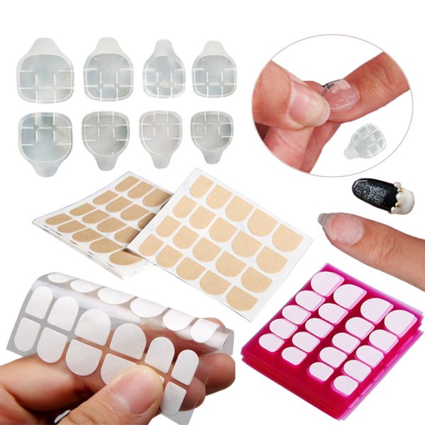 Наклейки для накладных ногтей