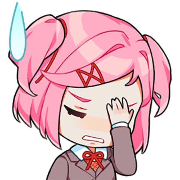 Нацуки доки доки Стикеры