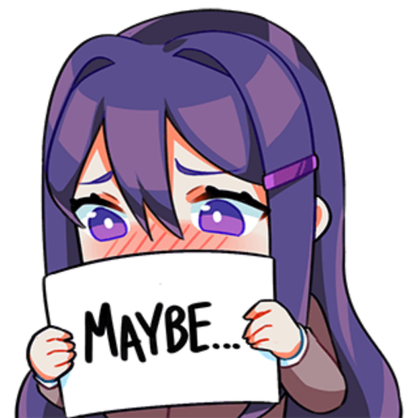 DDLC Yuri Стикеры