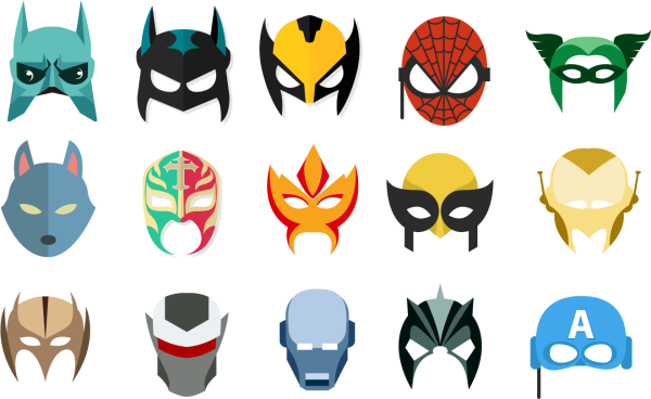 Маска супергероя