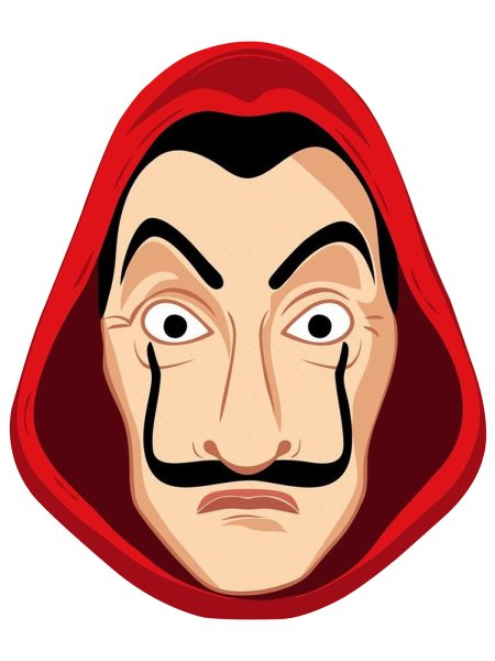 Бумажный дом сериал маска дали