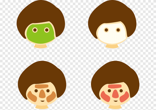 Стикеры с лицами в векторе