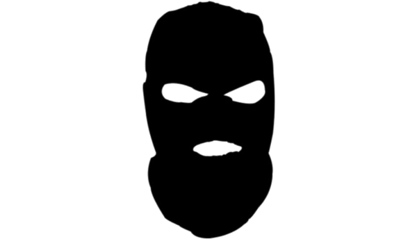 Человек в Балаклаве рисунок