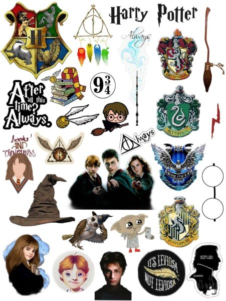 Гарри Поттер сахарная печать