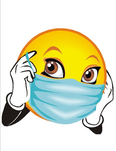 Смайлик в маске