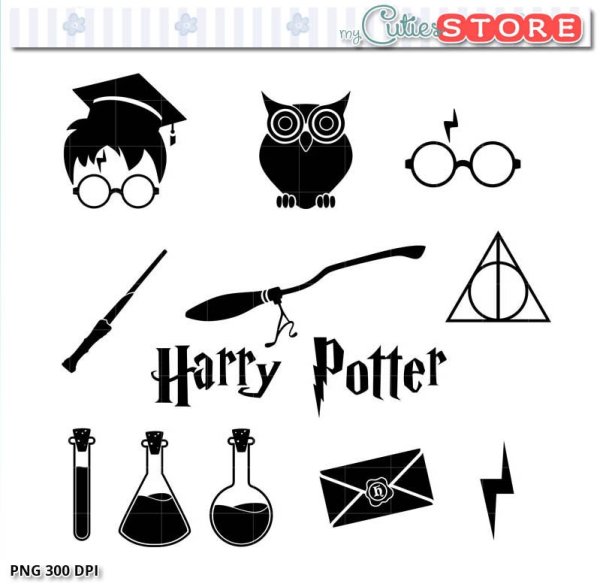 Гарри Поттер атрибуты рисунки