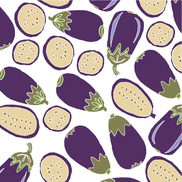 Баклажан силуэт