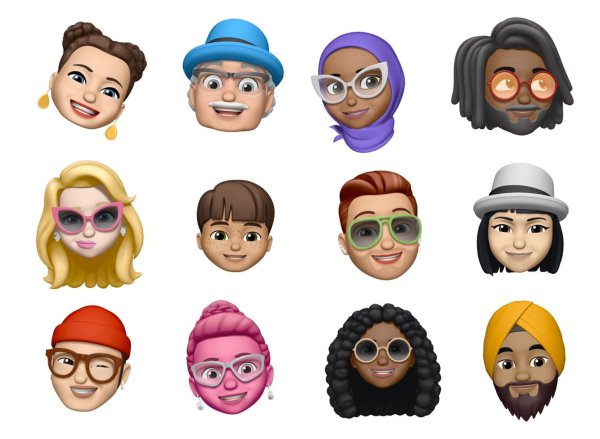 Memoji Apple Стикеры