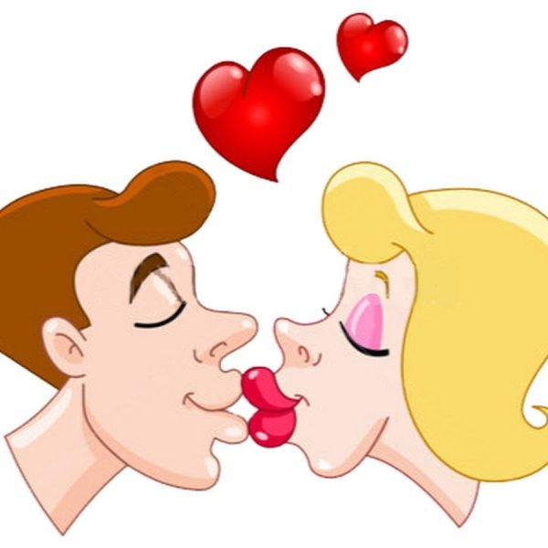 Стикеры поцелуйчики